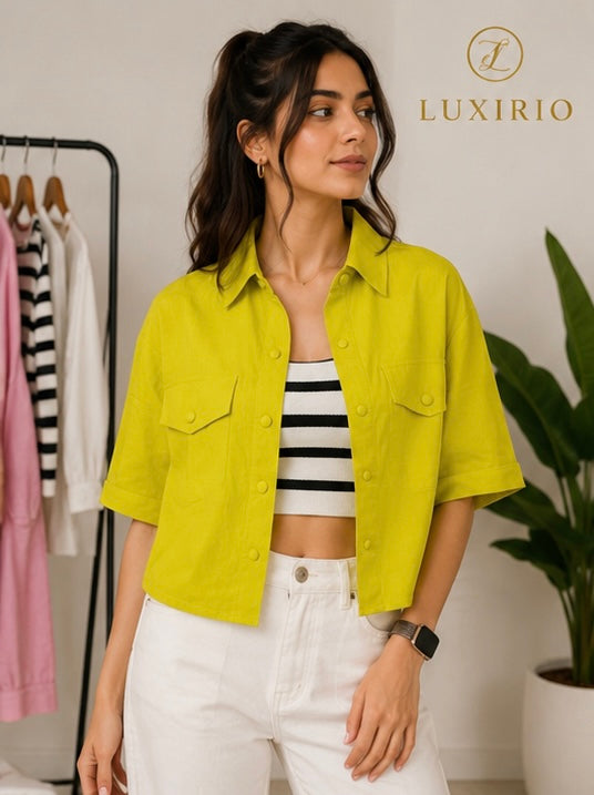 Shirt with beautiful inner
