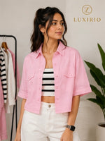 Shirt with beautiful inner